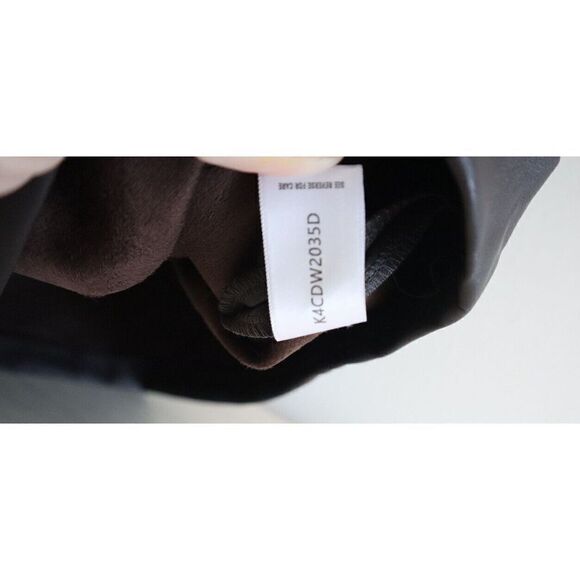 Bishop + Young Women's Sz XS Dark Chocolate Hayden Faux Leather Mini Dress $108 - Picture 9 of 11